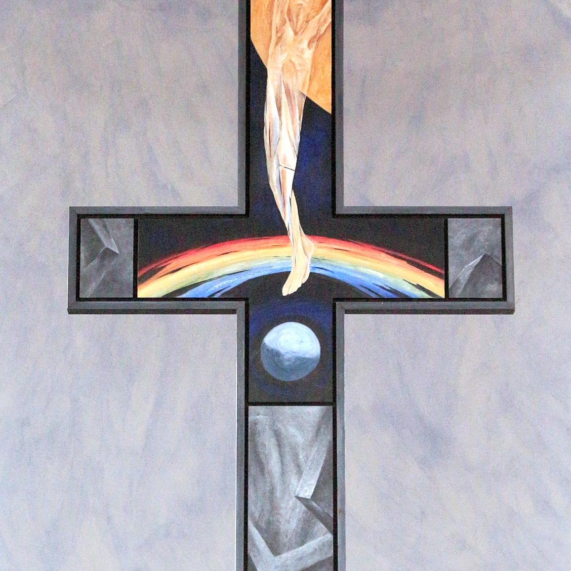 Das Altarkreuz von vorne