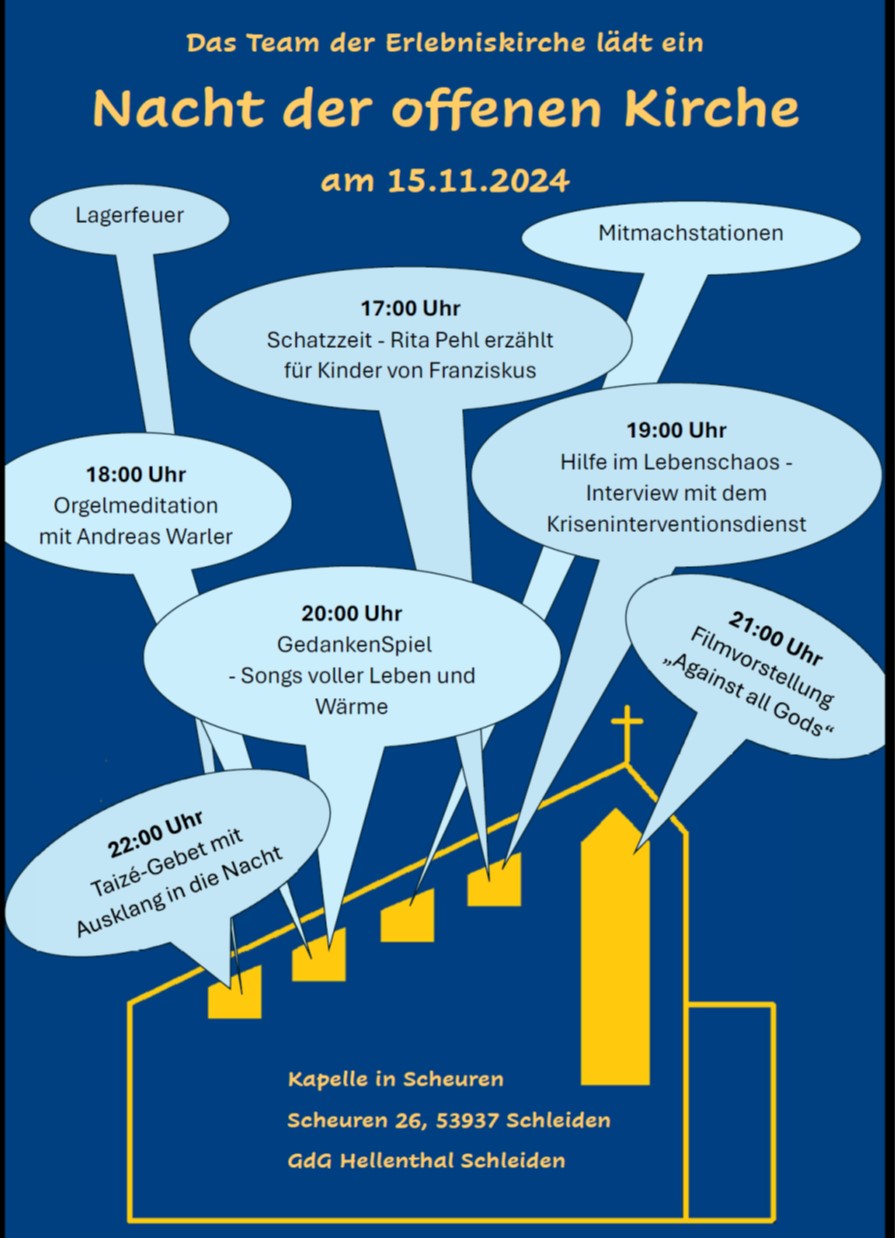 Nacht der offenen Kirche (c) Team Erlebniskirche